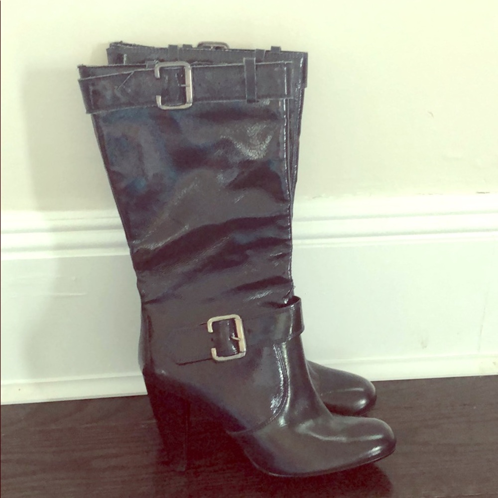Sexy boots, half way to the knee! Never been worn!